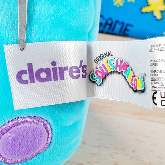 Squishmallow Monsters Inc Sulley 5" UltraSoft Claires Exclusive Pixar Plush NWT - Picture 9 of 12